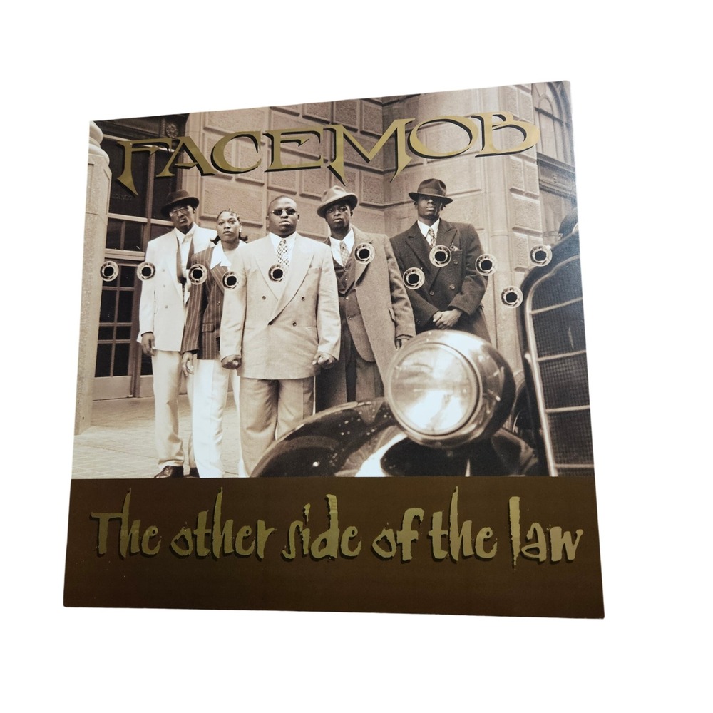 Facemob The Other Side Of The Law VTG 1996‎ Promo Flat Poster 12x12 Double Sided
